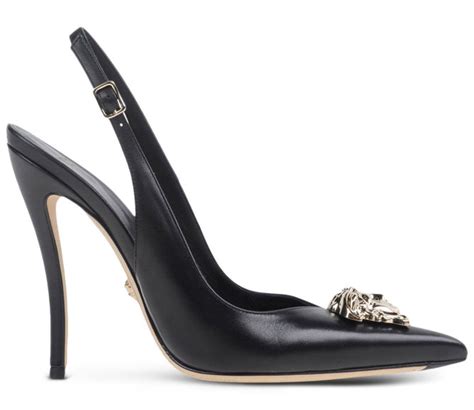 versace cipele|Versace slingback shoes.